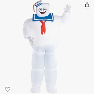 Stay Puft Marshmallow Man Party City Inflatable Halloween Costume size XXL